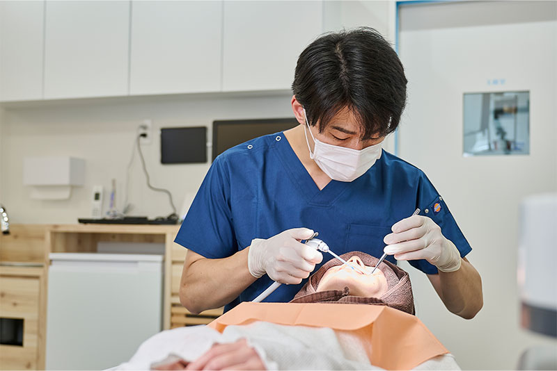 ご来院のきっかけへの処置