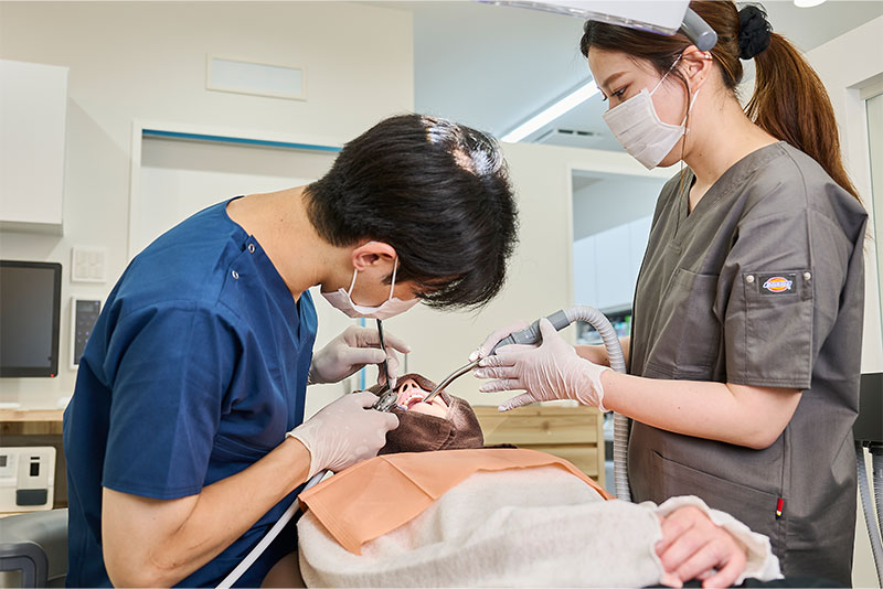 治療計画に沿った治療の開始