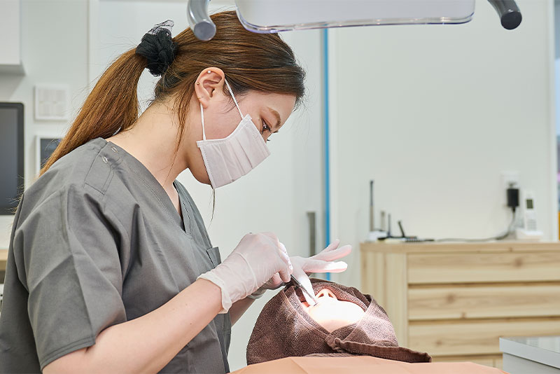 歯科医院での定期検診